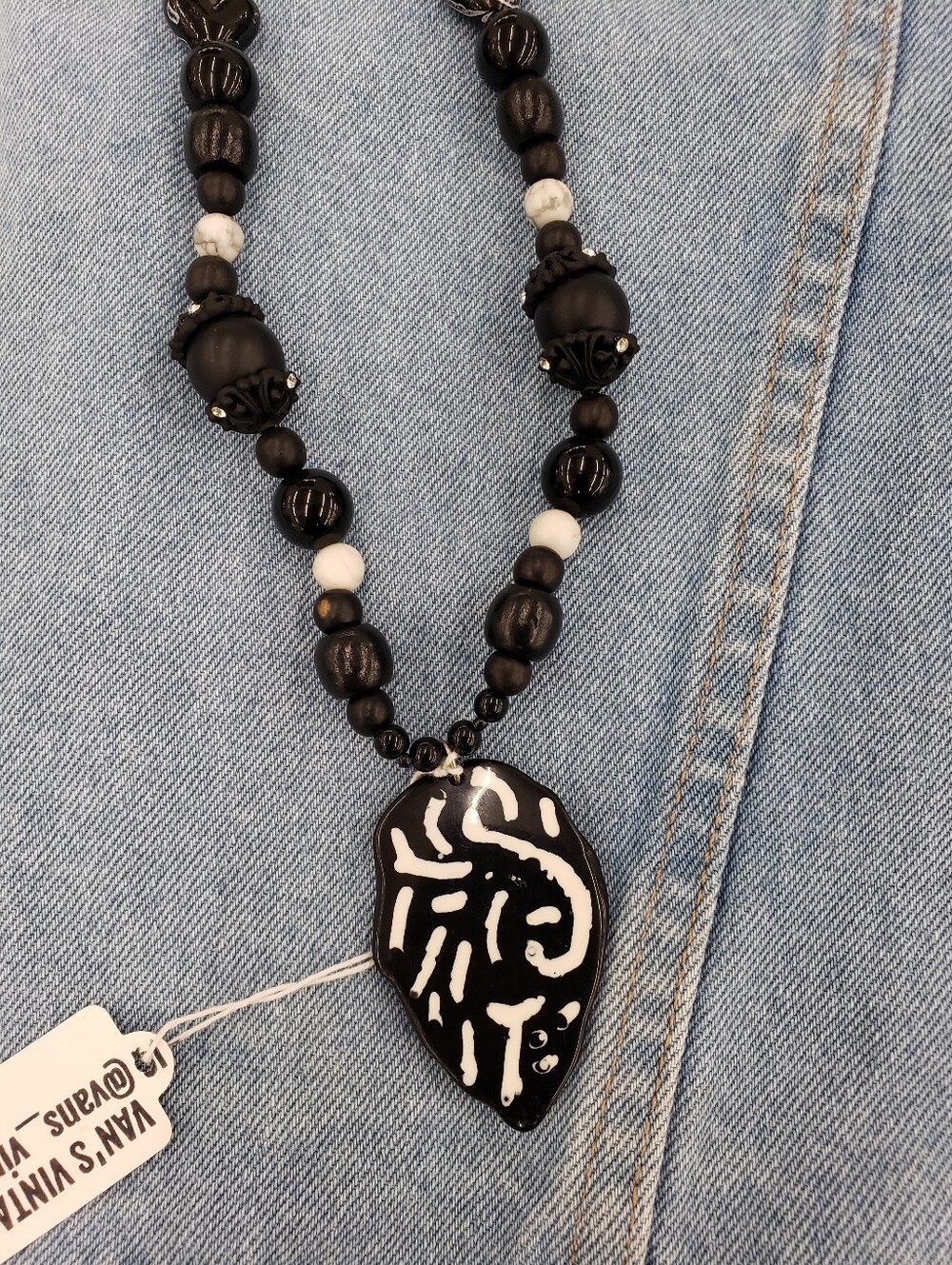 Homemade Handmade Monochromatic Necklace